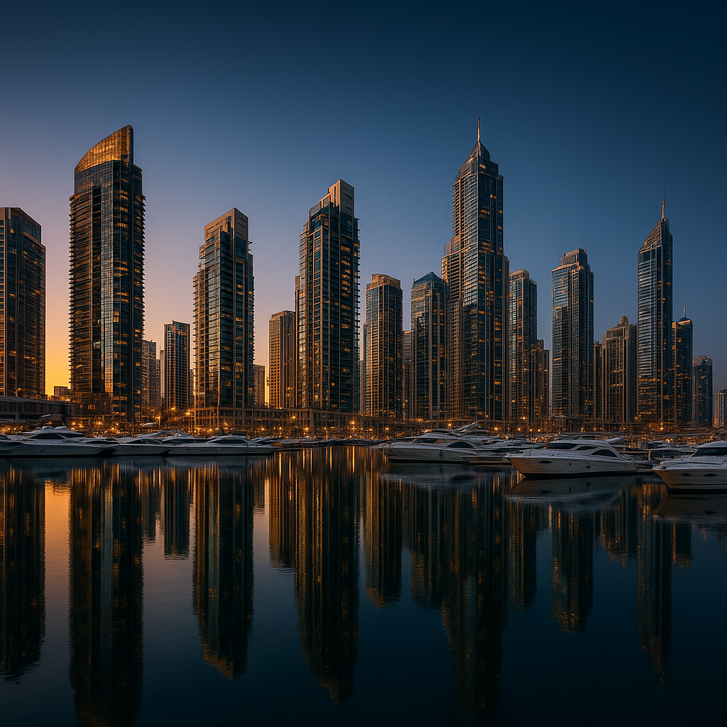 Dubai Marina skyline